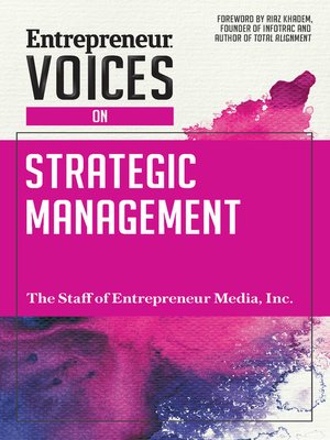 cover image of Entrepreneur Voices on Strategic Management